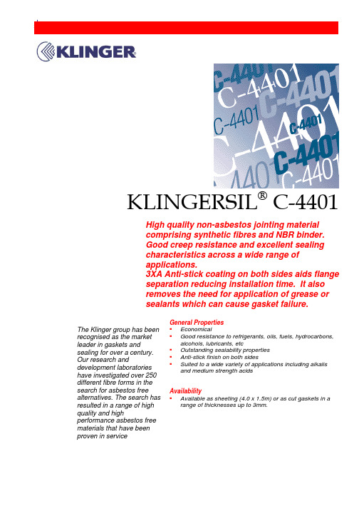 KLINGERSIL C-4401 Aus