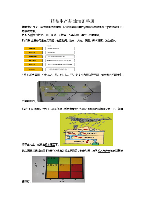 精益生产基础知识手册