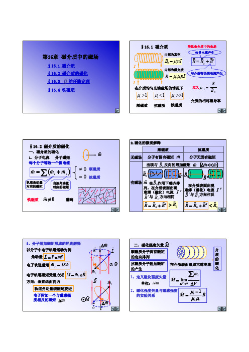 稳恒磁场 磁介质