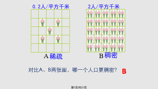 世界人口的分布PPT课件