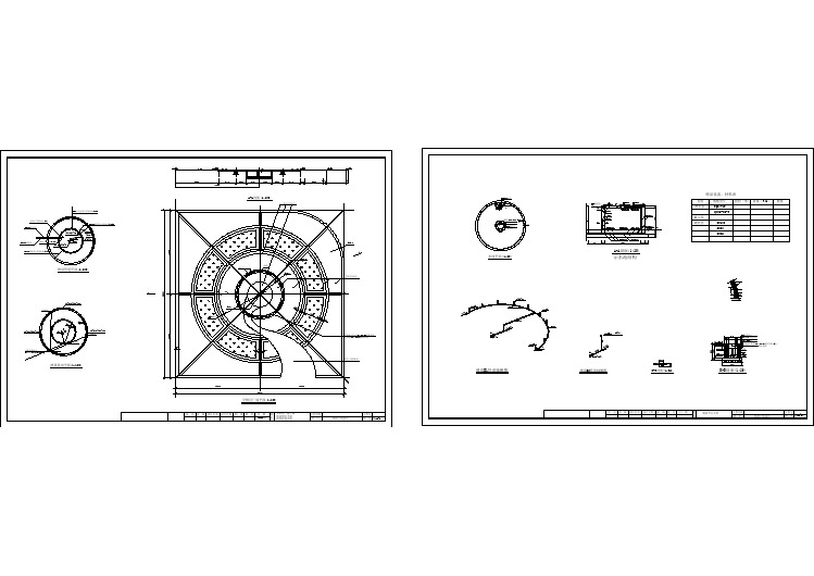 某休闲广场旱喷施工图纸