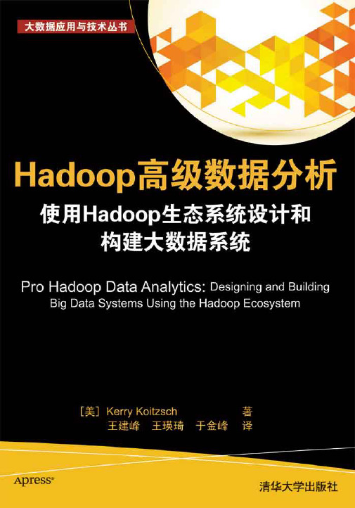 Hadoop 高级数据分析-使用Hadoop 生态系统设计和构建大数据系统+-试读