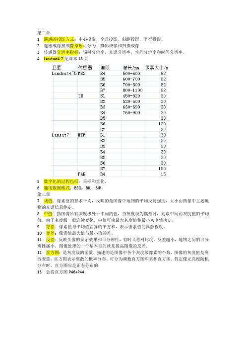 遥感数字图像处理