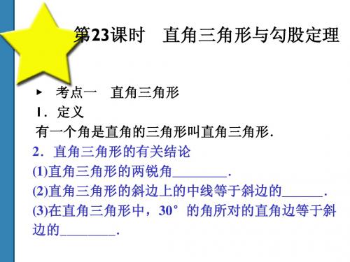 2011中考数学全套复习课件(共52)第23课时