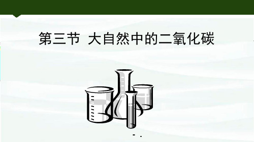 《大自然中的二氧化碳》燃烧与燃料PPT教学课件