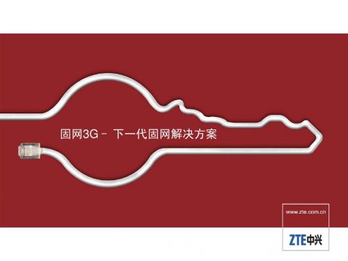 固网3G下一代固网解决方案