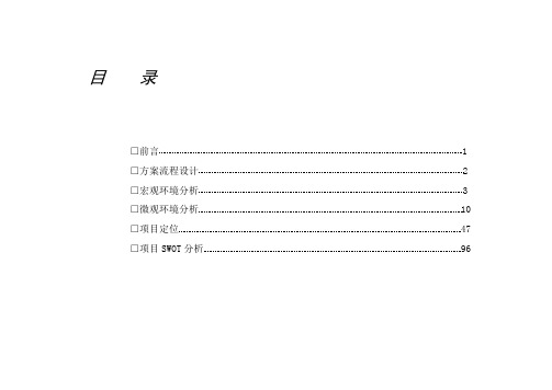 项目管理-武汉世纪环球项目定位及开发建议报告108页 精品