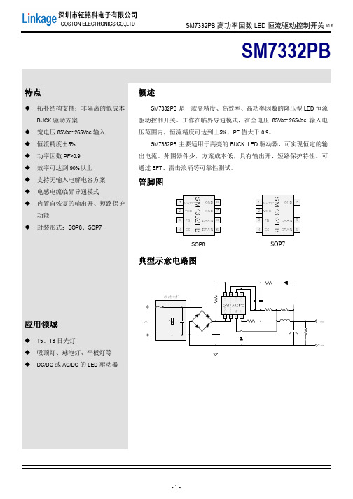 明微电子SM7332PB