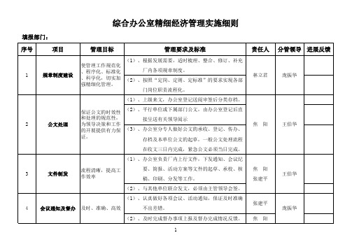 办公室精细化管理实施细则.xls