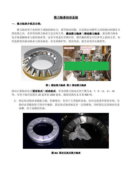 推力轴承知识及故障诊断