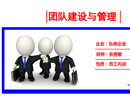 团队建设与管理课件(PPT 42张)