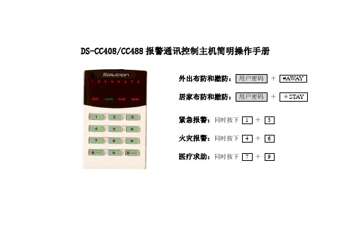 CC4008操作手册