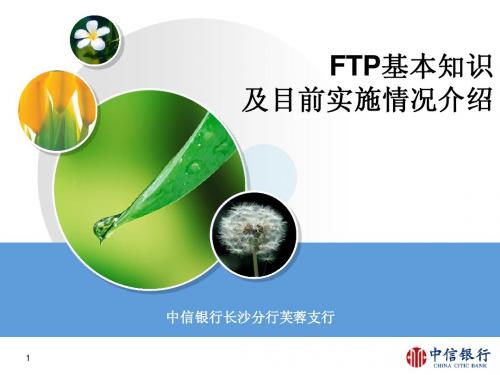 FTP(资金转移定价)基础知识 - 中信银行内部培训资料