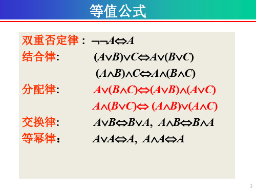 考研专业课笔记-哲学-数理逻辑重要公式归纳