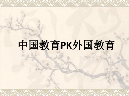 中外教育差异.ppt