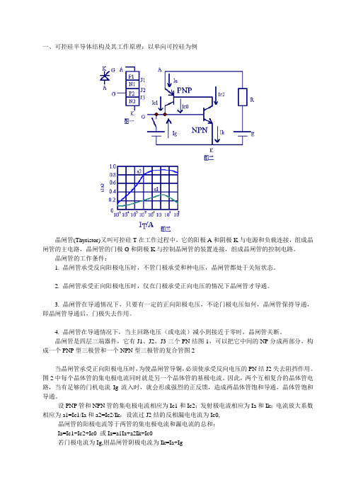 可控硅电路选型分析