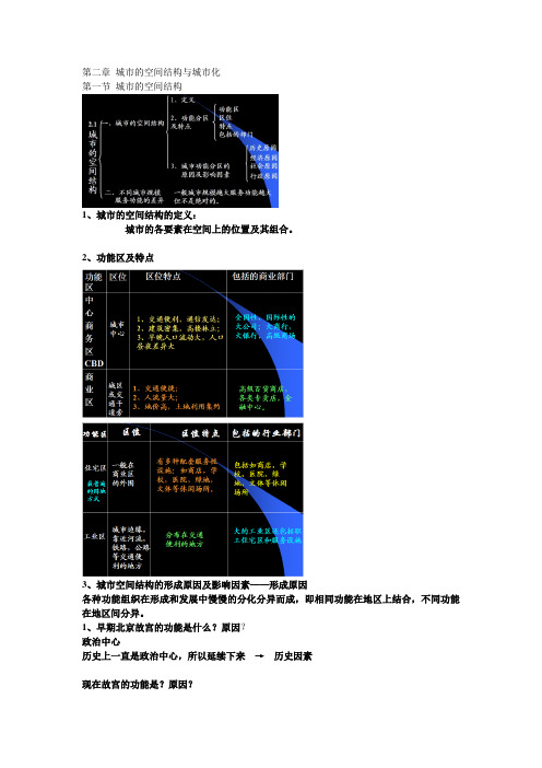 中国地图出版社地理必修二笔记