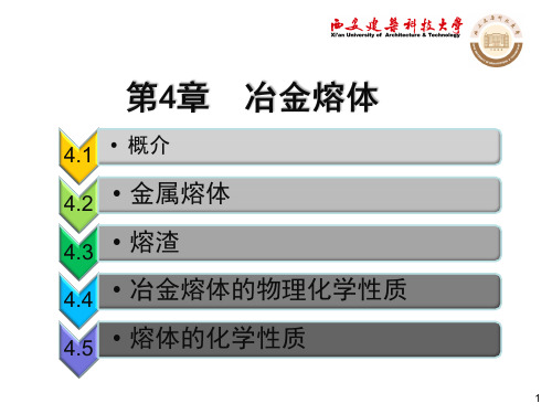 第四章 冶金熔体