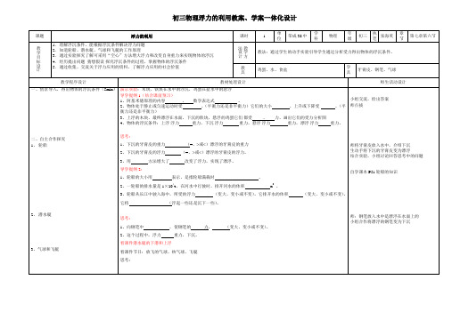 8.3浮力的利用