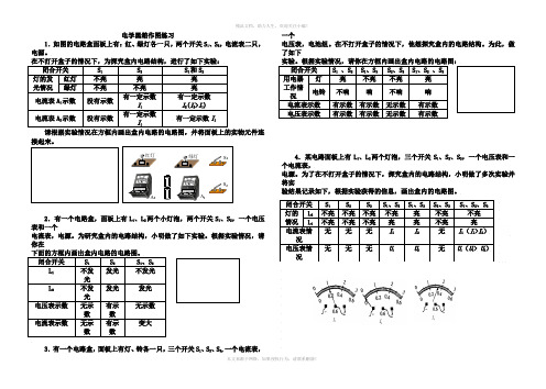 中考物理复习之电学黑箱作图练习