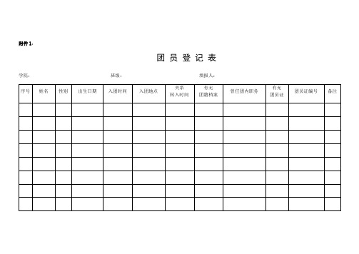 整理团员证丢了怎么查入团时间_附件1