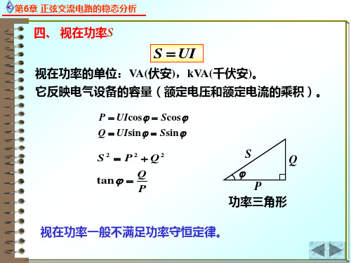 电路原理6.5.6正弦稳态电路的功率 - 正弦稳态电路的功率2