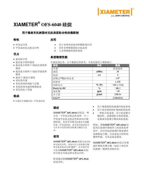 OFS-6040说明书