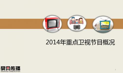 2014年重点卫视节目概况