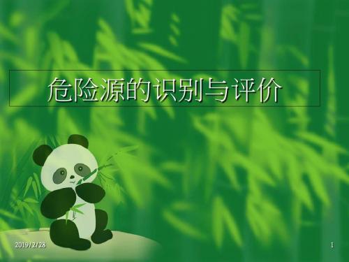 危险源的识别与评价-PPT文档资料