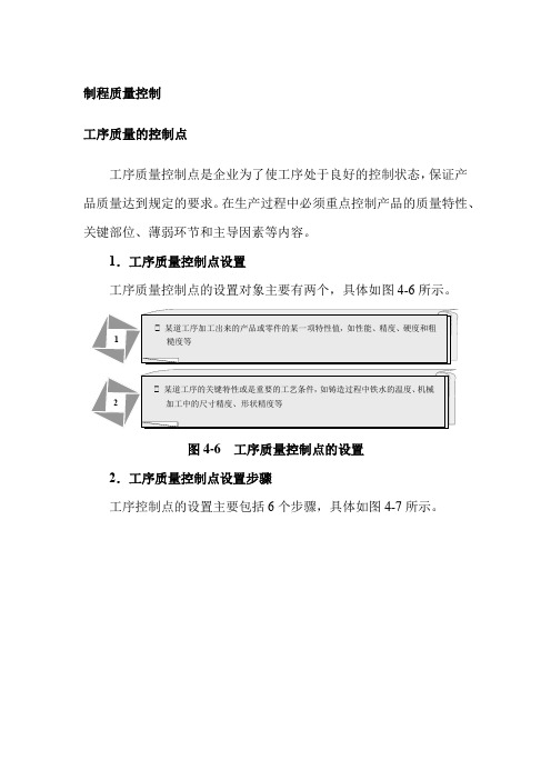 质量控制：制程质量控制点、控制方法、检验设置、首检、巡检规则