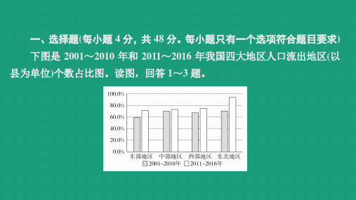 高中地理核心素养专训二人教版必修第二册