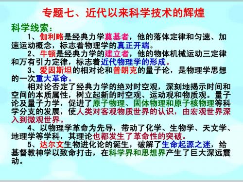 近代物理学的奠基人和革命者