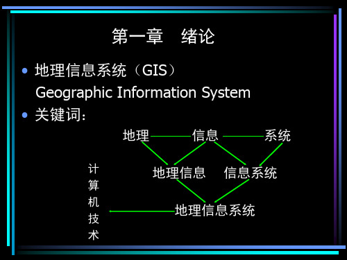 华东师范大学GIS ARCINFO 地理信息系统工程 课件及实验指导