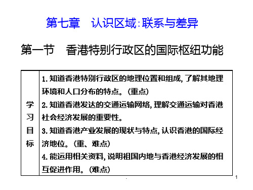 阶段复习11：湘教版八下第七章认识区域：联系与差异PPT课件