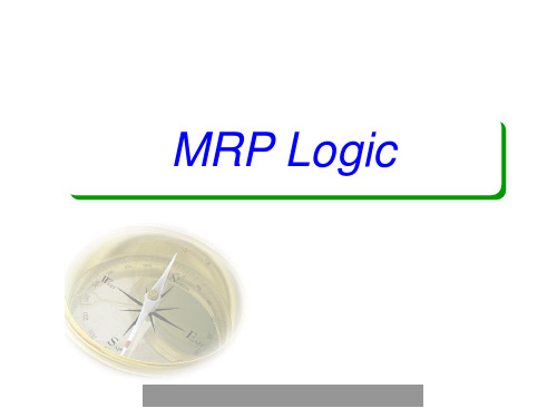 SAP—MRP Logic