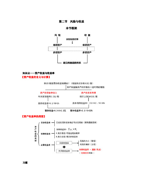第10讲_资产收益与收益率、资产的风险及其衡量(1)