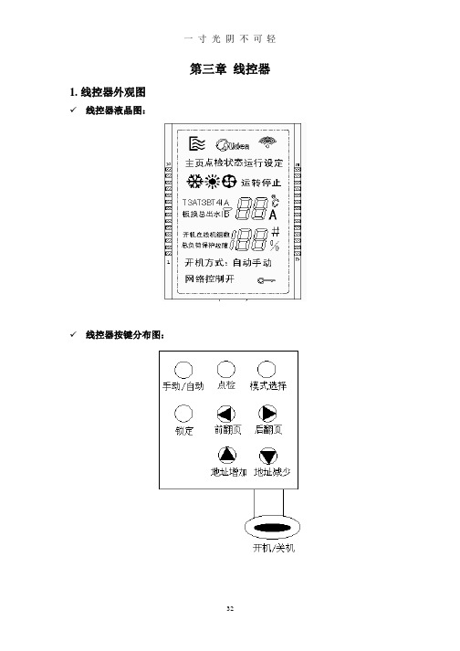 美的模块式风冷热泵机组线控器.pptx