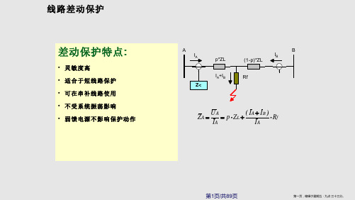 ABB线路差动保护REL学习课程