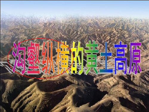 沟壑纵横的黄土高原(新)综述
