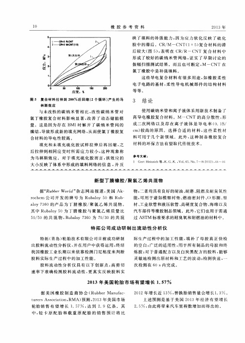 新型丁腈橡胶／聚氯乙烯共混物