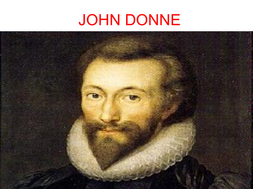 JOHN DONNE