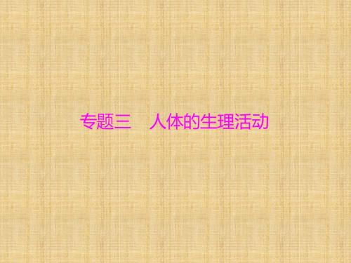2016届中考生物知识综合突破复习课件35