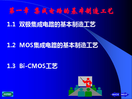 第1章 集成电路的基本制造工艺