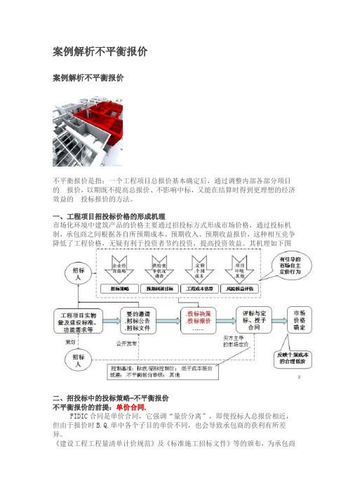 案例解析不平衡报价