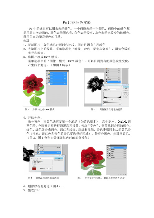 Ps印花分色实验