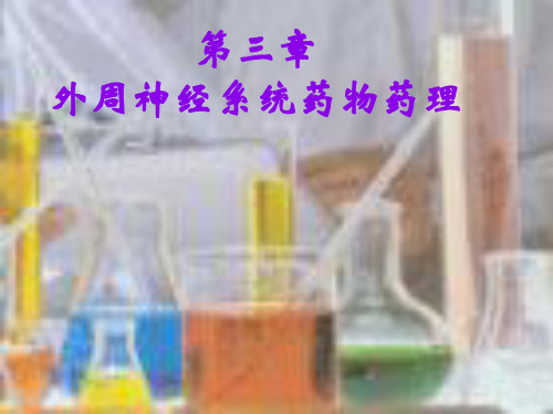 第三章外周神经系统药物药理-120页PPT精品文档