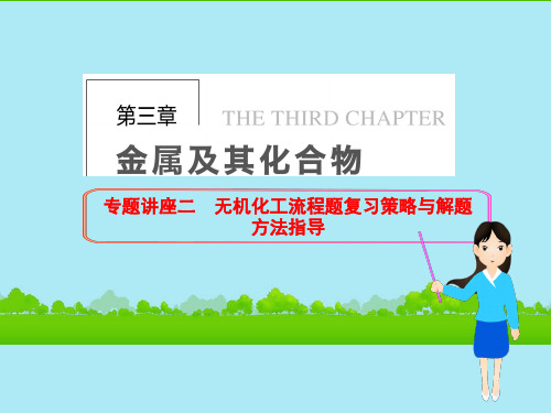 2014届高三化学一轮总复习 第三章 金属及其化合物 专题讲座二 无机化工流程题复习策略与解题方法指导课件