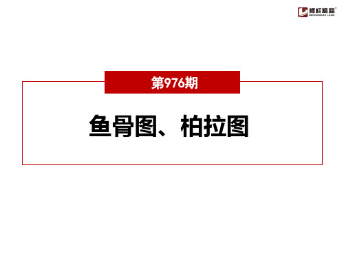 鱼骨图、柏拉图