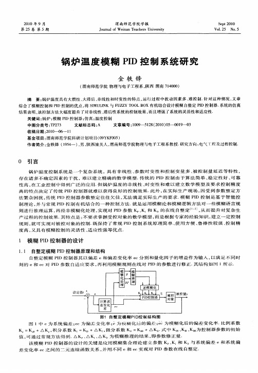 锅炉温度模糊PID控制系统研究