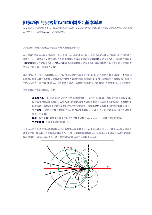 s参数与史密斯圆图